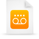  document file g14640 orange paper icon 