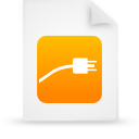  document file g14840 orange paper icon 