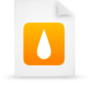  document file g15152 orange paper icon 