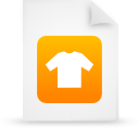  document file g16069 orange paper icon 