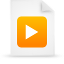  document file g17169 orange paper icon 