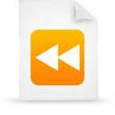 document file g17253 orange paper icon 