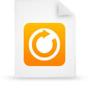  document file g18390 orange paper icon 