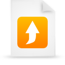  document file g21034 orange paper icon 