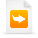  document file g21046 orange paper icon 