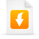  document file g21058 orange paper icon 