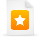  document file g21455 orange paper icon 