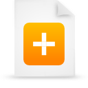  document file g38091 orange paper icon 