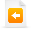  document file g39182 orange paper icon 
