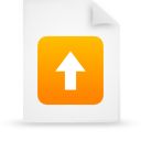 document file g39198 orange paper icon 