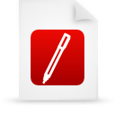  document file g14314 paper red icon 