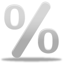  percent icon 