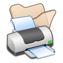  folder beige printer 