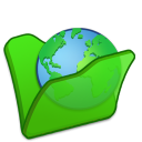  folder green internet 