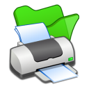  папку зеленый принтер 