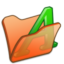  folder orange font1 