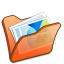  folder orange mypictures 