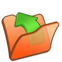  folder orange parent 
