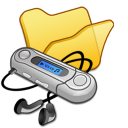  folder yellow mymusic 