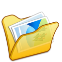  folder yellow mypictures 