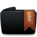  folder black CSS 
