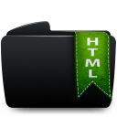  folder black HTML 