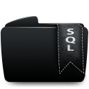  folder black SQL 