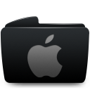  folder black apple 