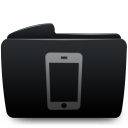  folder black iphone 