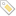  tag yellow icon 