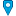  blue light marker squared icon 