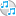  blue cd music notes icon 