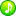  зеленый музыка значок 