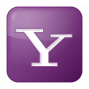  социальных Yahoo коробка сиреневый 