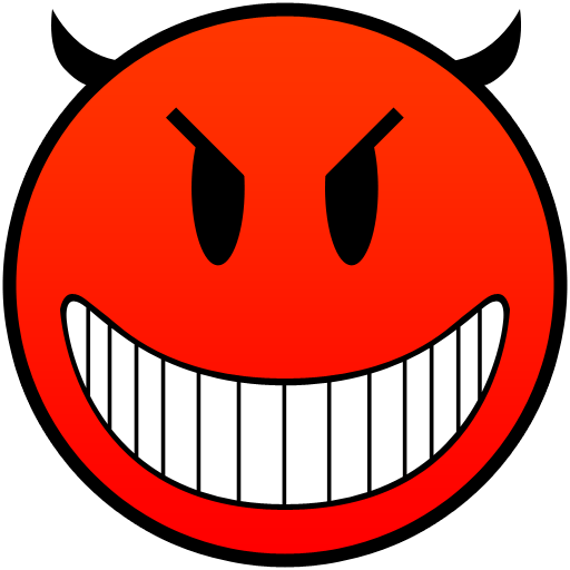 devil smiley smile emoticon emoticons emotions emotion human face head