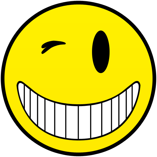 happy wink smiley smile emoticon emoticons emotions emotion human face head