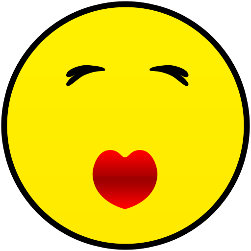 kissing smiley smile emoticon emoticons emotions emotion human face head