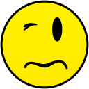 aiming smiley smile emoticon emoticons emotions emotion human face head