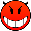 devil smiley smile emoticon emoticons emotions emotion human face head