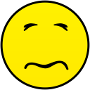 do not like smiley smile emoticon emoticons emotions emotion human face head