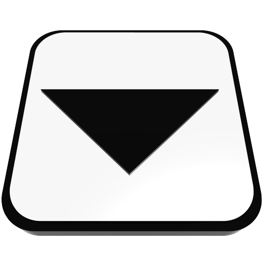  arrow bottom simple  iconizer