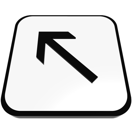  arrow linear left top  iconizer