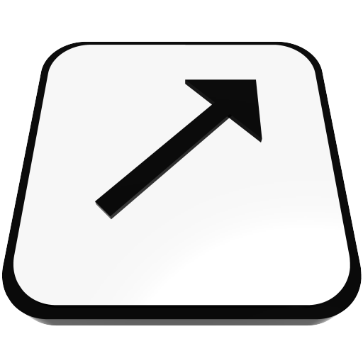  arrow top right diagonal  iconizer