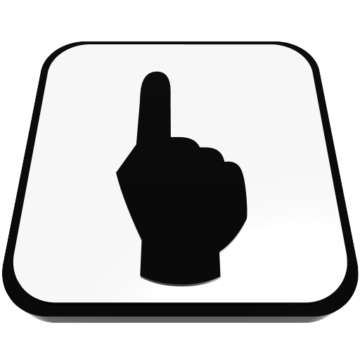  point top hand finger  iconizer