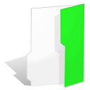  folder green 