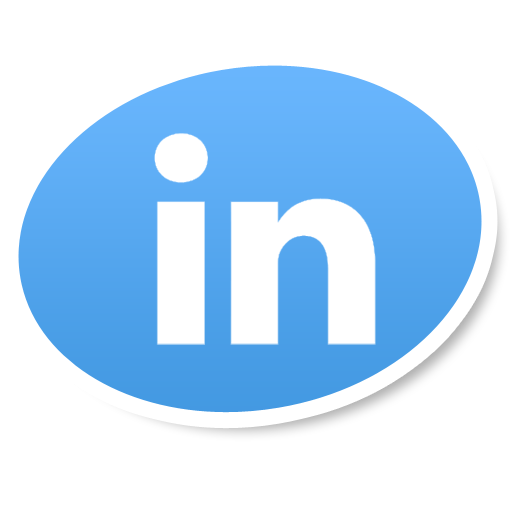 linkedin logo social bookmark icon iconizer