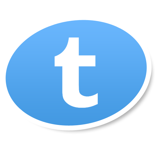 tumblr logo social bookmark icon iconizer